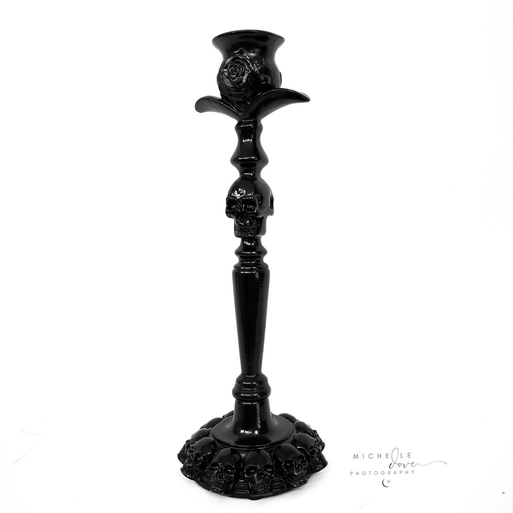 Rotted Roses 10” Candle Holder